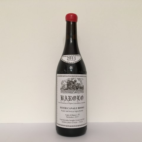 BAROLO VIGNA RIONDA “ESTER CANALE ROSSO” 2011 GIOVANNI ROSSO