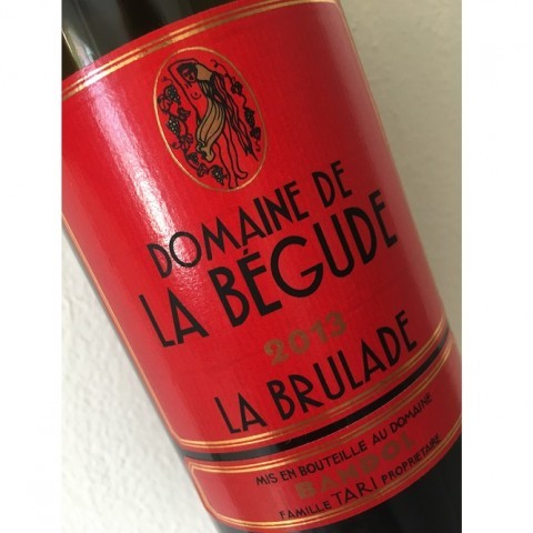 BANDOL ROUGE LA BRULADE 2013 DOMAINE DE LA BÉGUDE