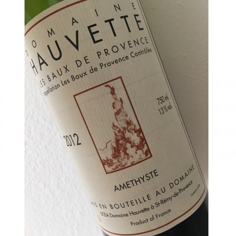 LES BAUX DE PROVENCE AMETHYSTE 2012 DOMAINE HAUVETTE