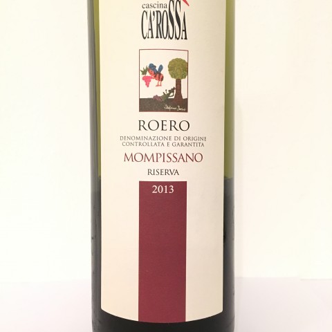 ROERO RISERVA MOMPISSANO 2013 CASCINA CA' ROSSA