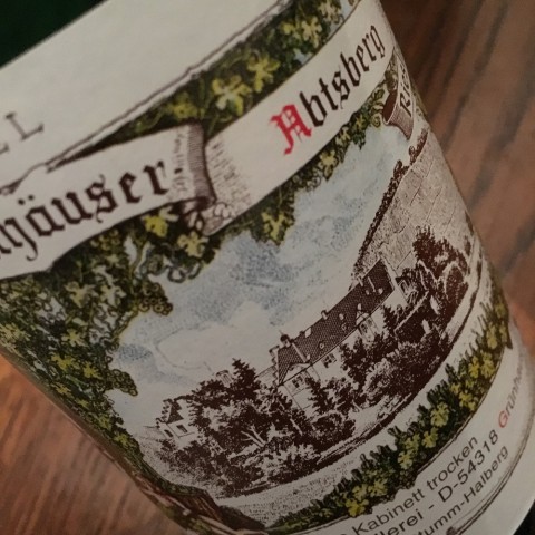 RIESLING KABINETT TROCKEN ABTSBERG ALTE REBEN 2008 VON SCHUBERT – MOSEL (RUWER)