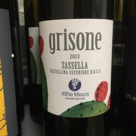 SASSELLA VALTELLINA SUPERIORE GRISONE 2013 ALFIO MOZZI