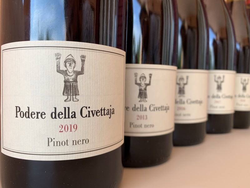 IL PODERE DELLA CIVETTAJA, STORIA DI UN PINOT NERO IN BILICO TRA APPENNINO E BORGOGNA.